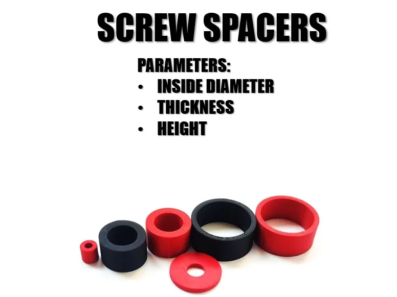 PARAMETRIC SCREW SPACERS