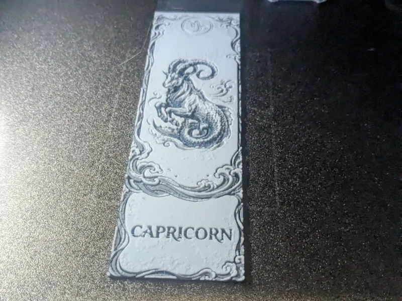 Segnalibri zodiaco - Capricorno