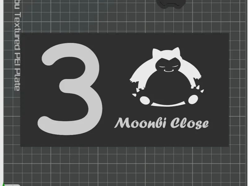 Door Plate snorlax