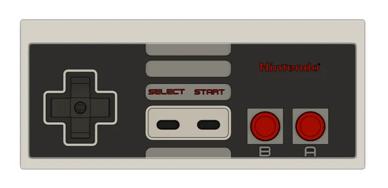 Nitendo Controller (WITH COLOR)