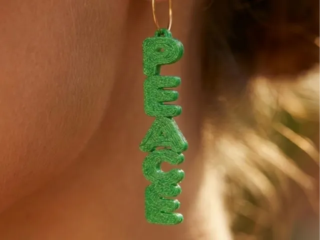 Peace Statement Earrings (less than 2 grams)