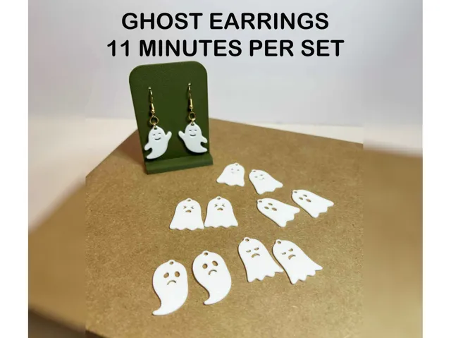 Ghost Earrings set of 6 types