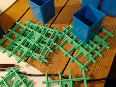 Mudular Grid for AUER PACKAGING Bins - Cut f IKEA
