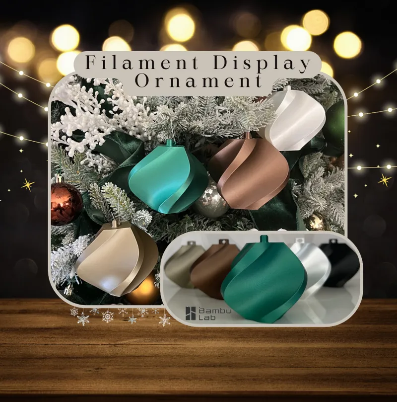 Filament Display Ornament