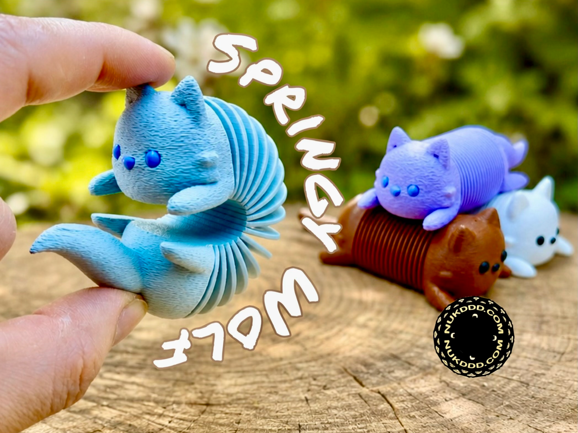 Springy Kitty 2 Flexi Fidget - 1