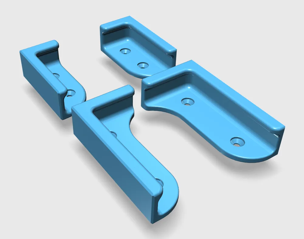 iPad Wall Mount (15mm width) by MunkyCream MakerWorld