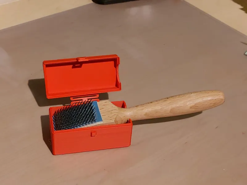 Dance-Shoe-Brush Box