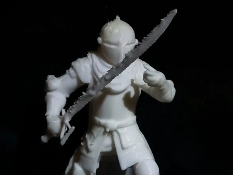 The Warrior with a sword