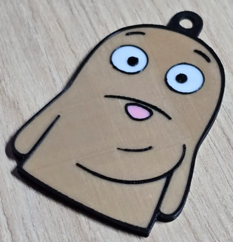 RD - Dog - Keychain