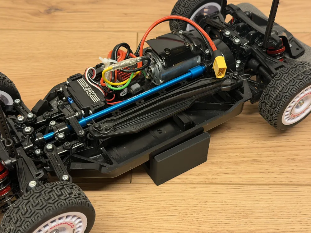 Custom 3D Printed RC Car Stand for Tamiya TT-02 - Free 3D Print Model ...
