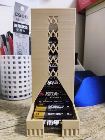 AA Battery Storage Box