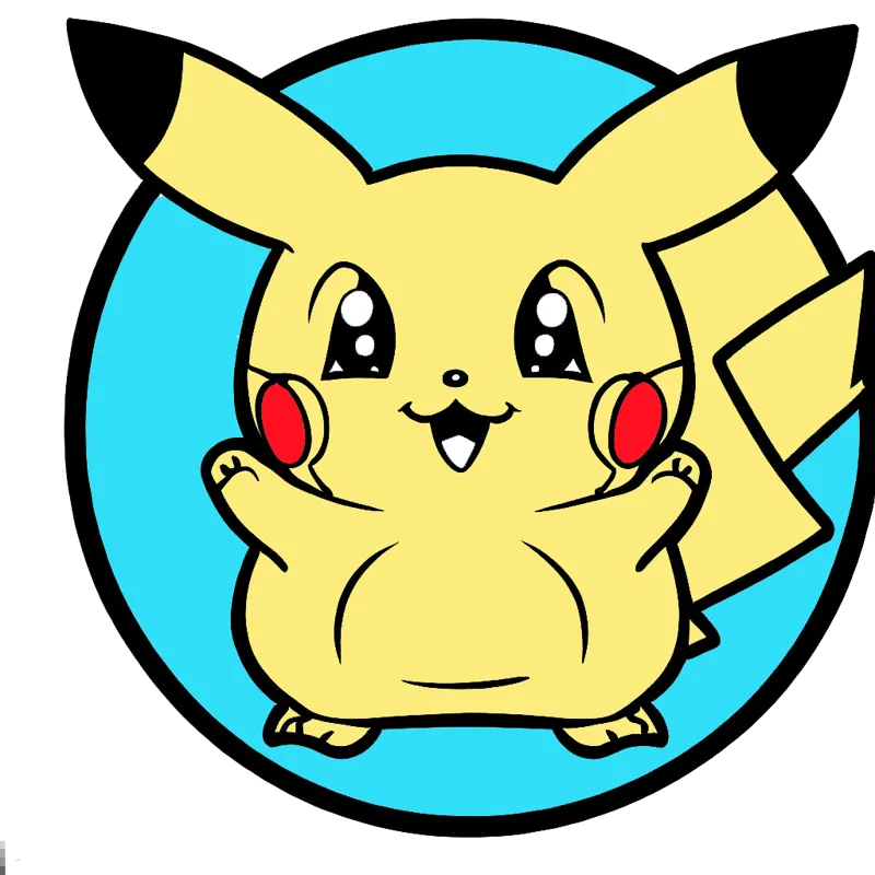 Pikachu Wall Art Round | AMS | MMU2S | ERCF