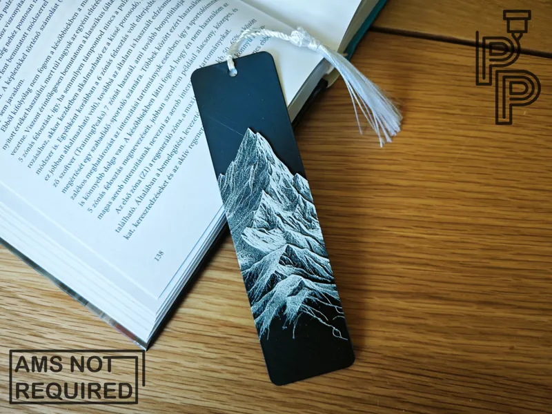 Frozen Summit Bookmark