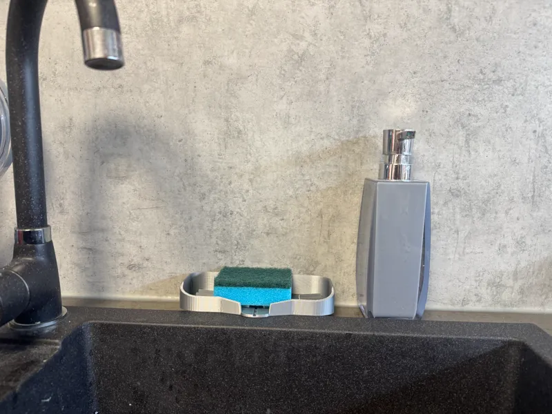 Kitchen sponge holder