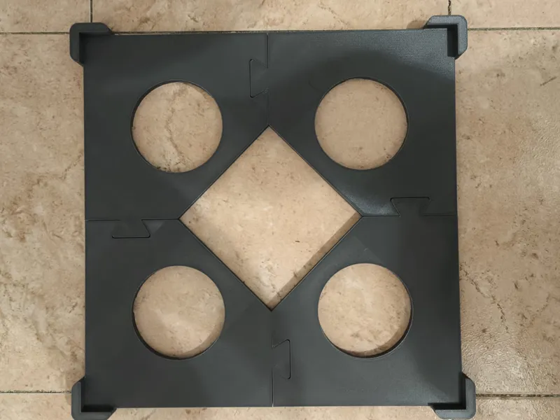 base quadrato 315mm per piantana occhiali zippo 