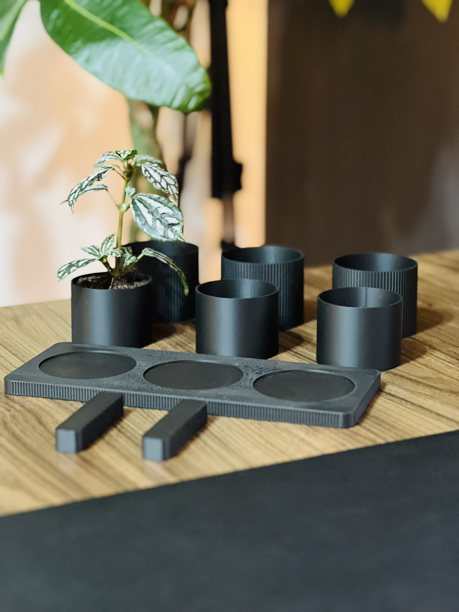 Miniatura 2 do modelo 3D Bralento Living - Trio Planter Tray Set