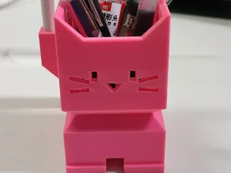 猫咪笔筒pen container