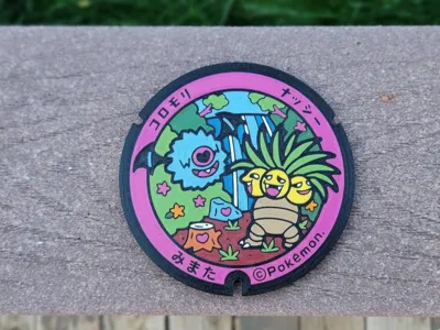 Pokemon Woobat Exeggutor Coaster Japanese Pokelid