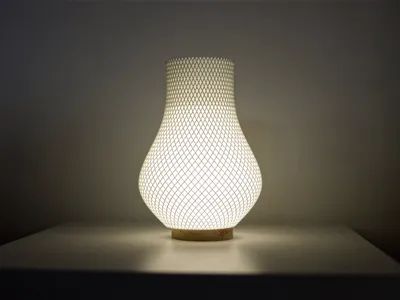 Diana 2 - Twisted spiral lampshade
