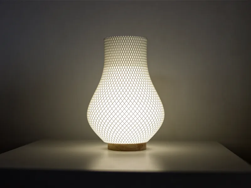 Diana 2 - Twisted spiral lampshade