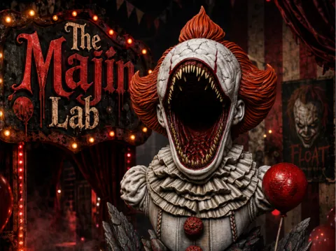 Modelo para impresión 3D: LIFE-SIZE IT PENNYWISE THE CLOWN HORROR KING — referencia de MakerWorld