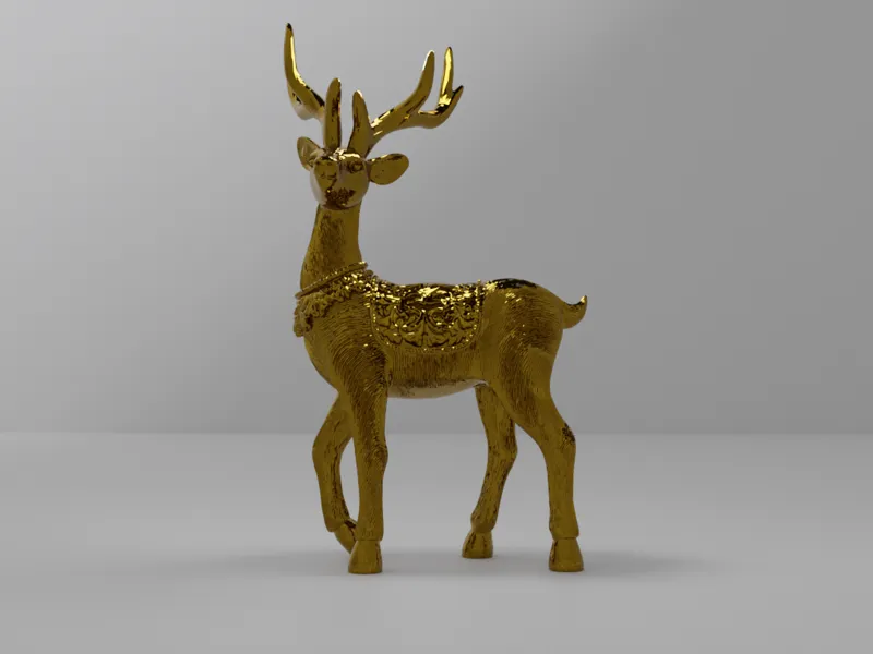 Cute Reindeer – Easy Print Christmas Decoration