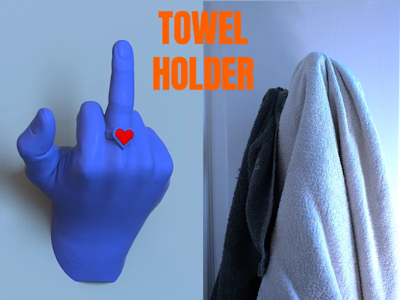 PORTE SERVIETTE DOIGT