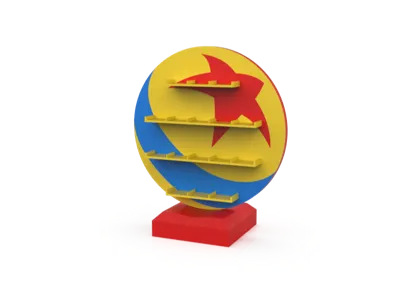 Display for Bitty Pop Pixar
