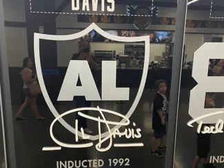 al david hof plaque 