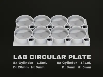 Lab Circular Plate (1.5mL)