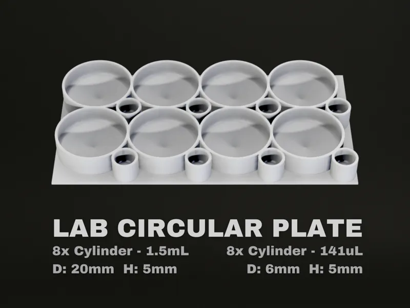 Lab Circular Plate (1.5mL)