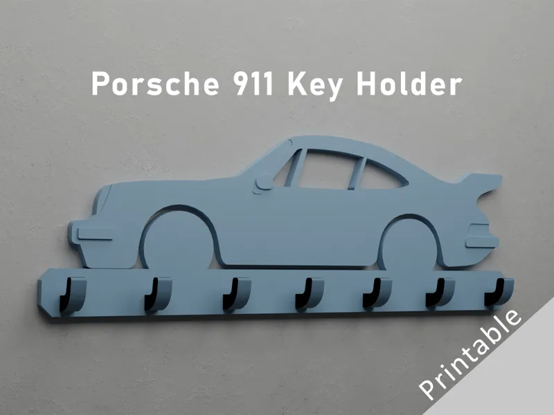 Porsche 911 Key Holder