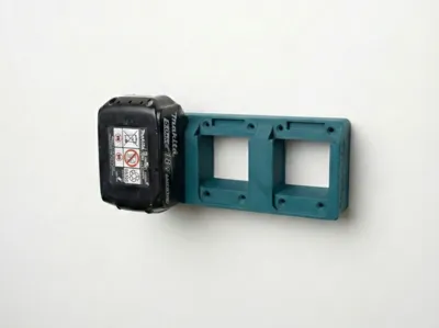 Extended Makita 18v Battery Wallmount