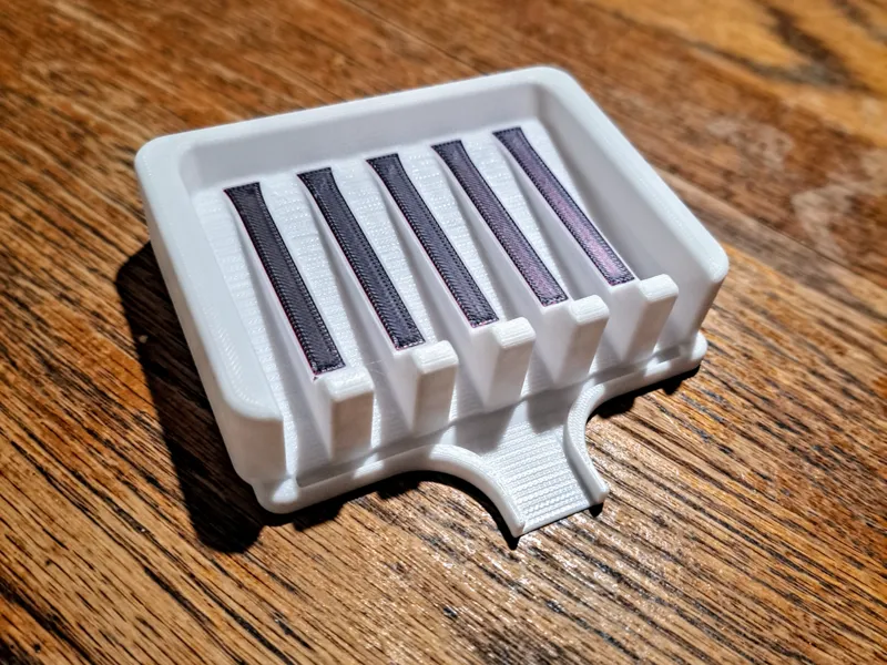 Soap Dish Self Draining by Insbrok