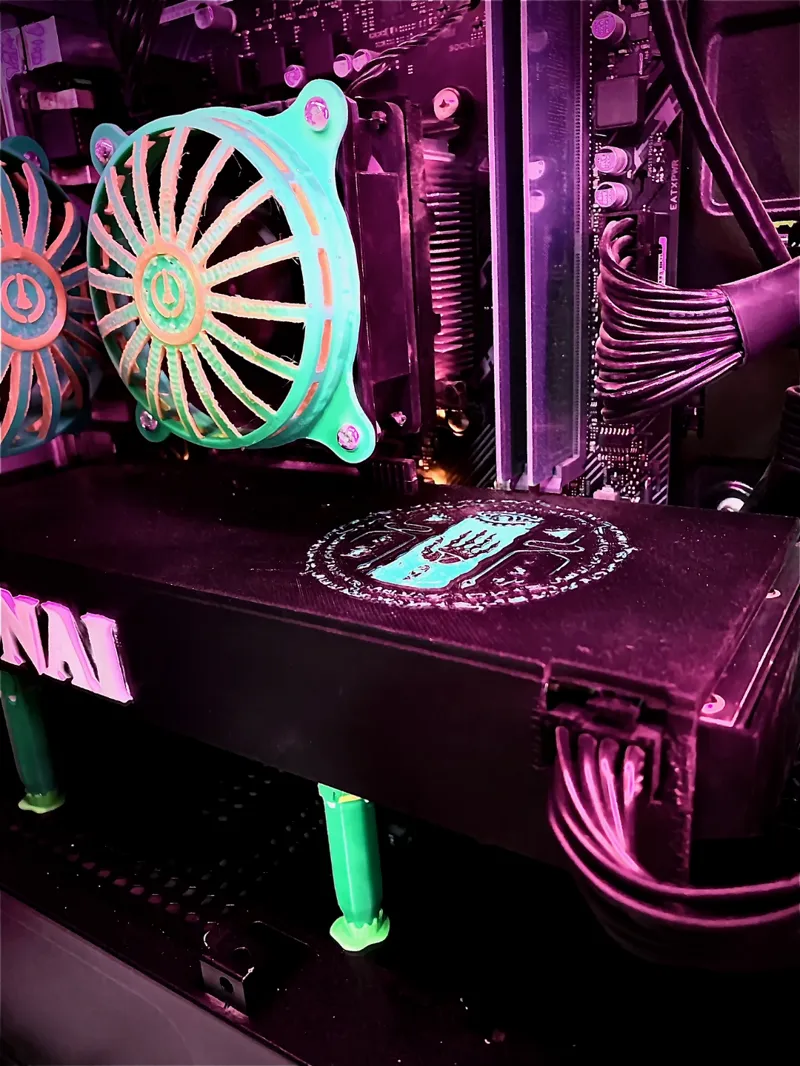 Zelda Zonai GPU Backplate Cover (TOTK)