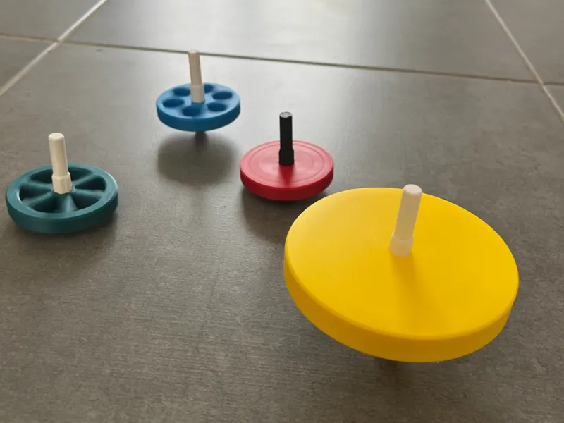 Spinning Top Kit: Interchangeable Play & Learning