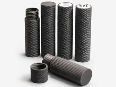 Threaded EDC Container for EDC Pouches
