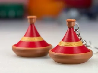Tajine Keychain 