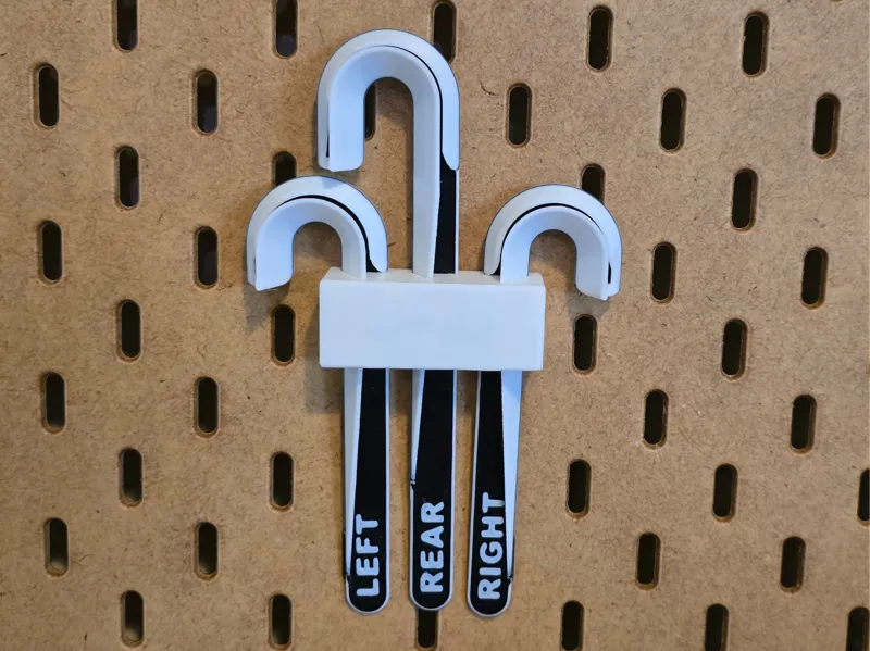 Z-axis screw (P1/X1) cleaning kit Skadis mount
