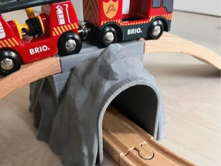 Big Mountain Tunnel for wooden tracks - IKEA BRIO