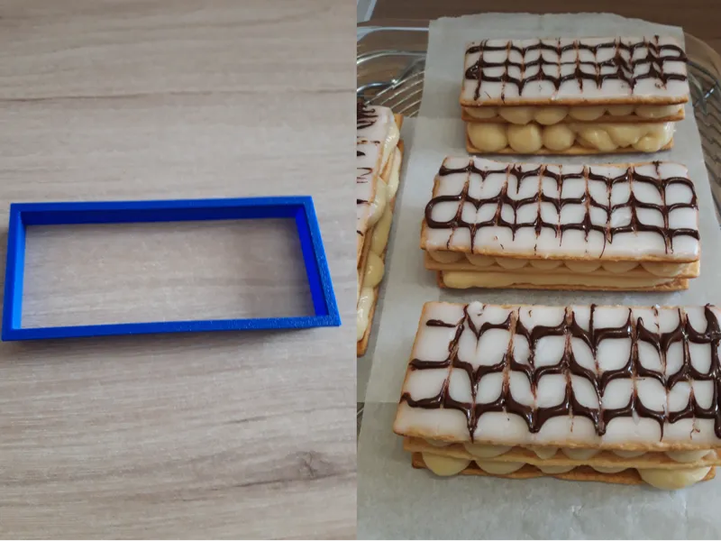 Emporte-pièce mille feuilles individuel