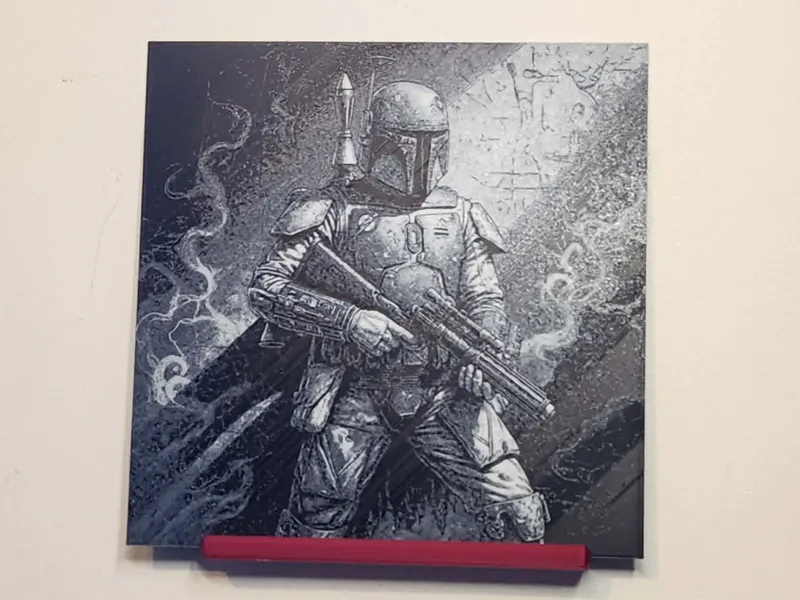 Hueforge - Boba Fett with Blaster