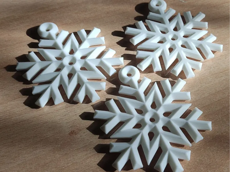 Snowflake Christmas Ornaments