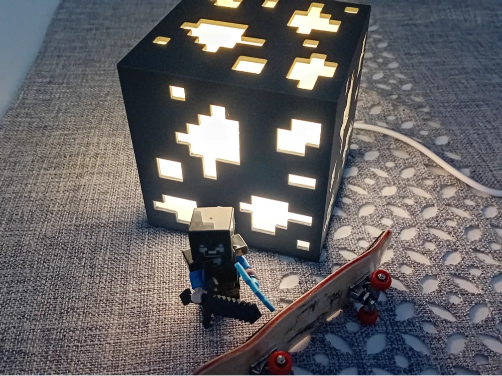 마인크래프트 금광석 블록 - 무료 3D 프린트 모델 - MakerWorld