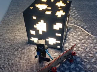 Minecraft gold ore block