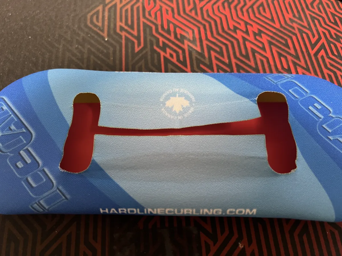 Insert plastique pour balai de curling