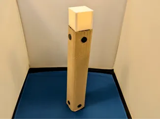 Cardboard Minecraft Inspired Torch