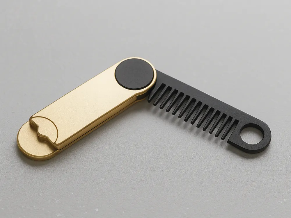 Hand Comb Format Pocket Comb 70 mm - Free 3D Print Model - MakerWorld