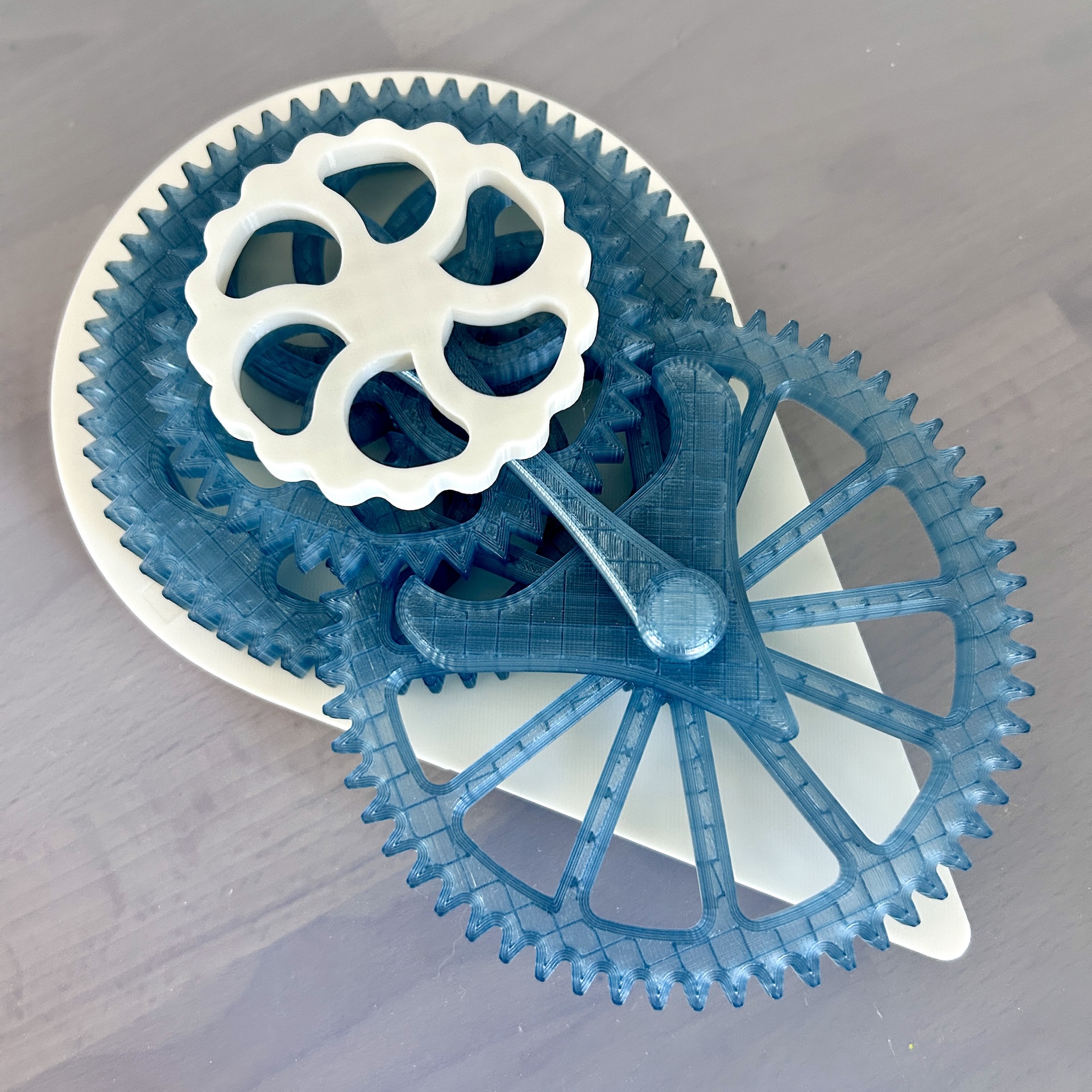 3Dプリント ゼンマイ式脱進機機構 - 無料3Dモデル -MakerWorld