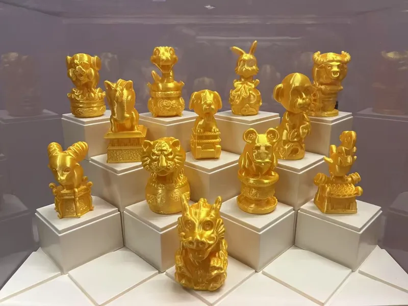 十二生肖摆件（马羊猴鸡狗猪）